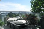Nordische Terrassenwohnung mit Weitblick - Panorama Sonnenterrasse 