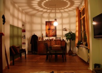 Modern film set