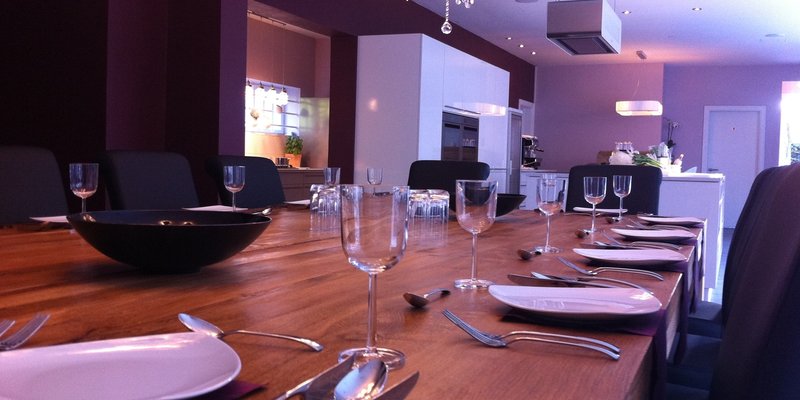 Event kitchen in the middle of the composer district