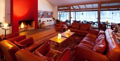 CAMP REINSEHLEN Hotel & Gasthaus - Hotellobby & Kamin