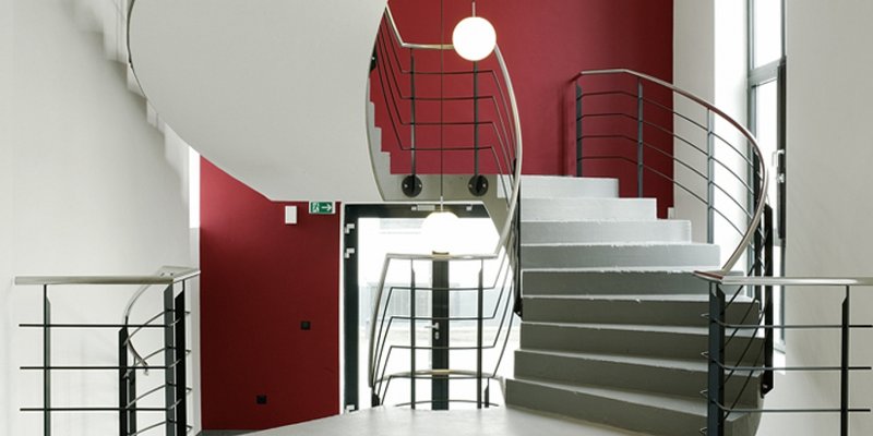 modern and media-equipped location