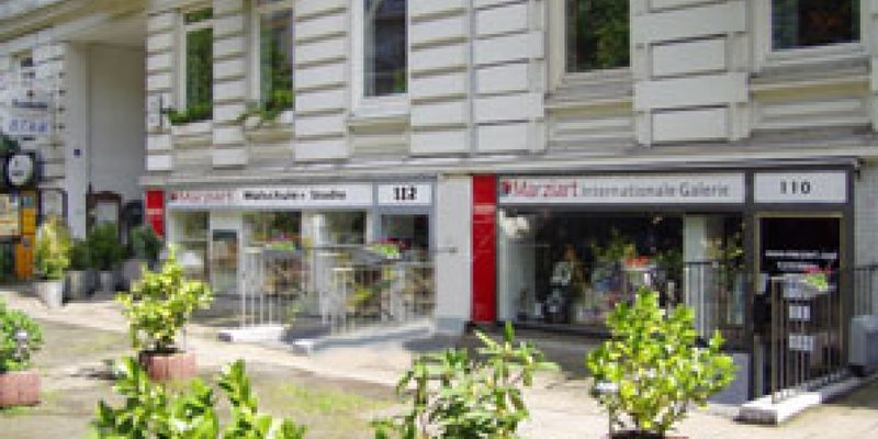 Galerie mit Studio und Ausstellungsraum