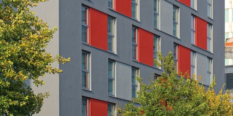 Design hotel with views of HH - Exterior