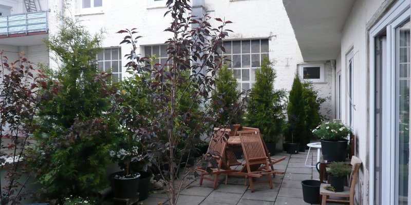 Loftige Atelierwhg in HH m. Terrasse